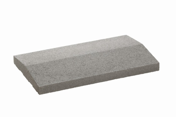 Double-Beveled Stone Wall Coping