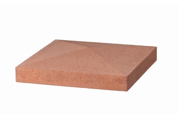 Pfeilerabdeckungen mit Diamantspitze Pfeilerabdeckungen mit Diamantspitze