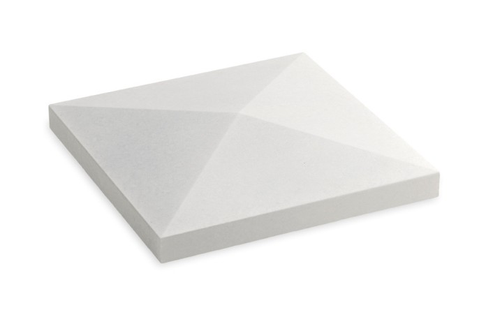 Smooth finish "Wet-Cast" Diamond Tip Pillar Caps