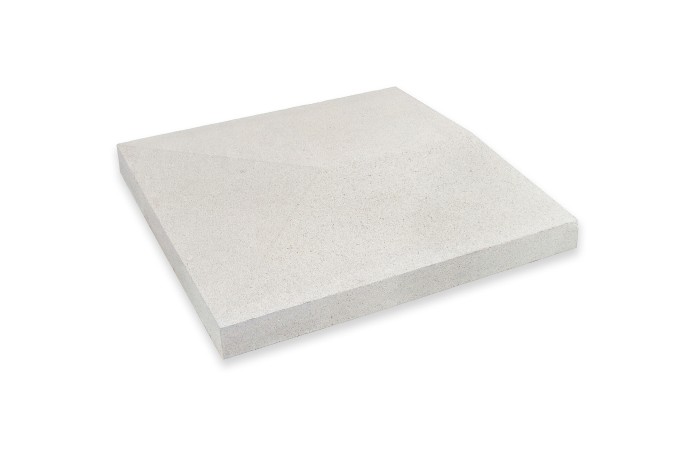 Wall Coping Ending Double-Beveled Stone Wall Coping Ending Double-Beveled Stone