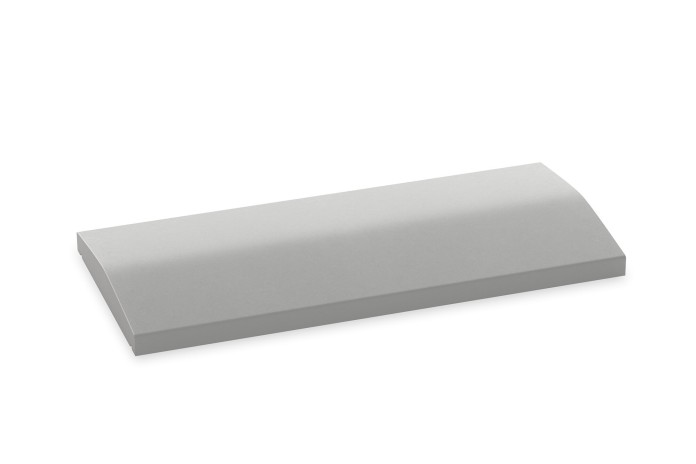 Smooth finish "Wet-Cast" Double-Beveled Wall Coping Smooth finish "Wet-Cast" Double-Beveled Wall Coping