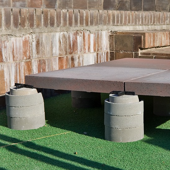 Concrete Supports for Floating Pavements