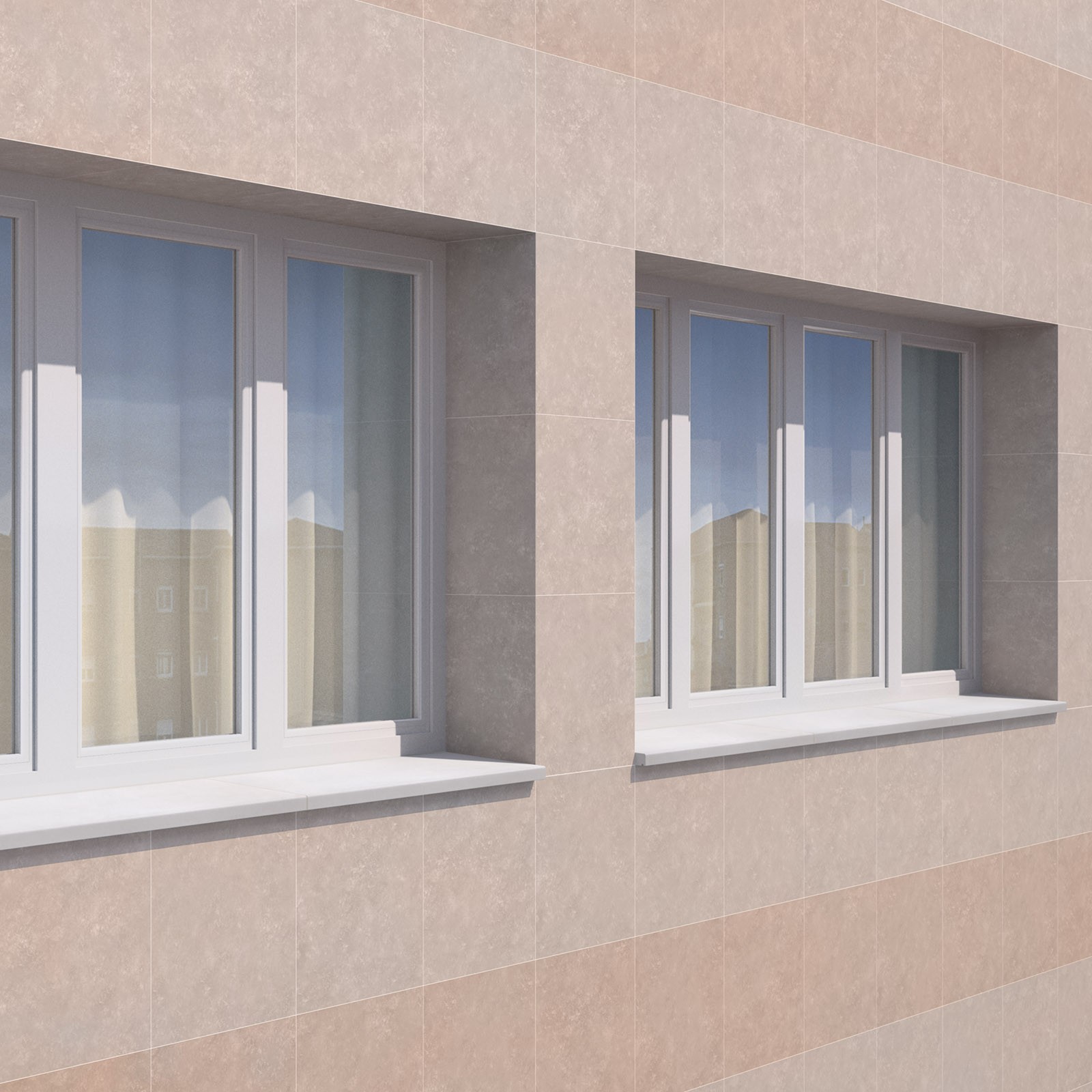 Smooth finish slab Windowsill "Wet-Cast"