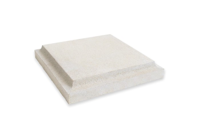 Pfeilerabdeckung Doppelplatte