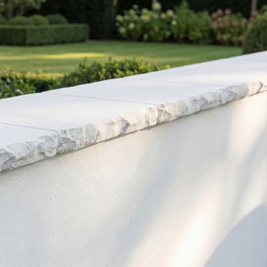 Chaperon de mur Plat Finition Pierre